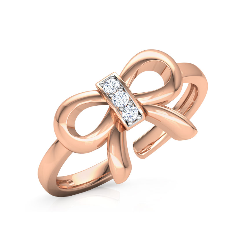 Lucid Bow Midi Ring