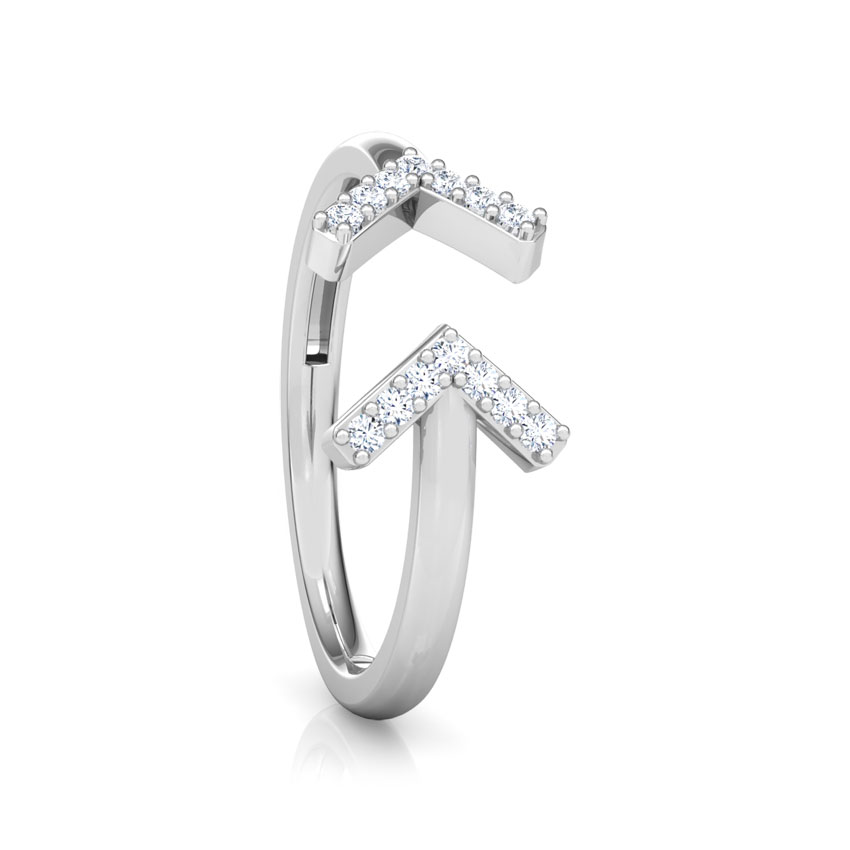 Dart Diamond Midi Ring Dart Diamond Midi Ring