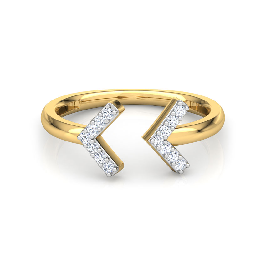 Dart Diamond Midi Ring Dart Diamond Midi Ring