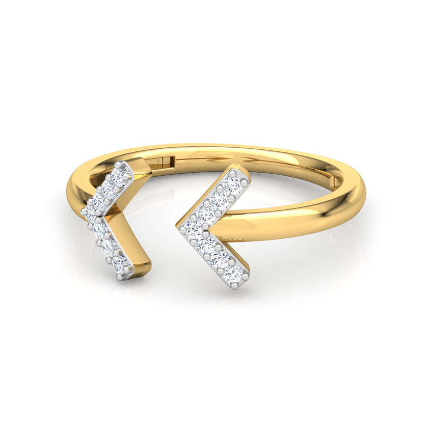 Dart Diamond Midi Ring Dart Diamond Midi Ring
