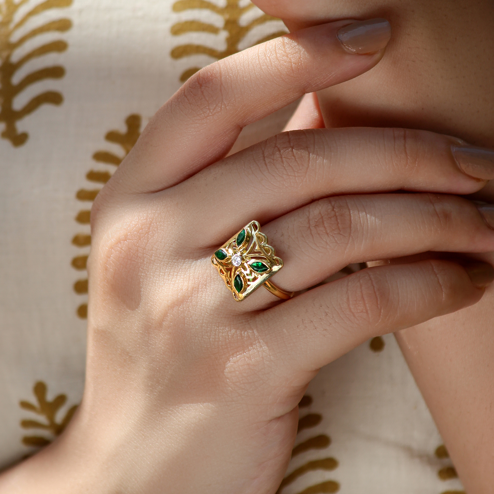 Kusum Intricate Diamond Ring Kusum Intricate Diamond Ring