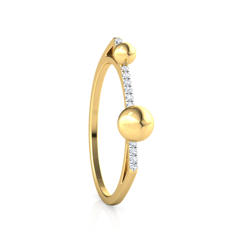 Drops Linear Diamond Ring Drops Linear Diamond Ring