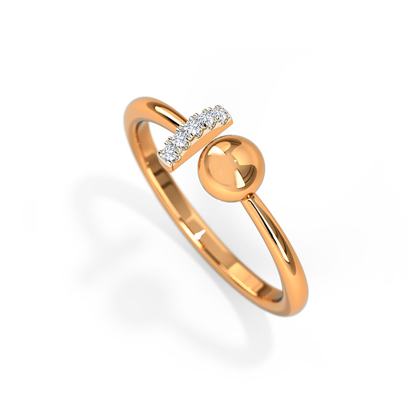 Orb Open Diamond Ring