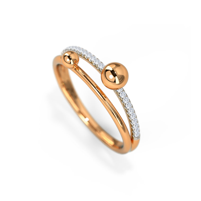 Dewdrops Linear Diamond Ring Dewdrops Linear Diamond Ring