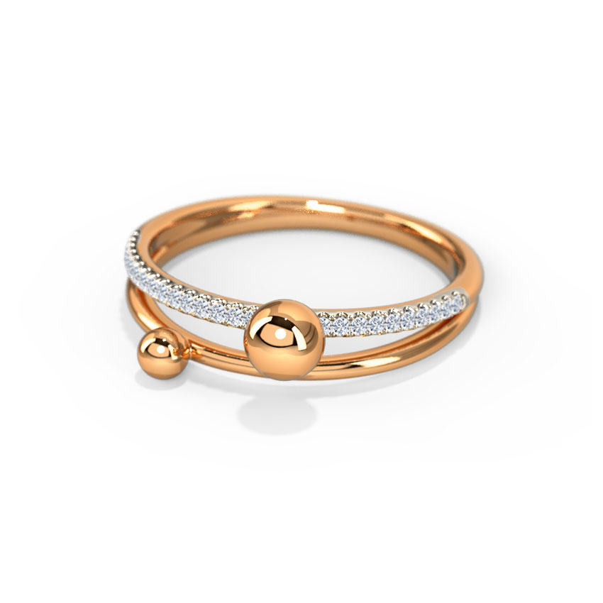 Dewdrops Linear Diamond Ring Dewdrops Linear Diamond Ring