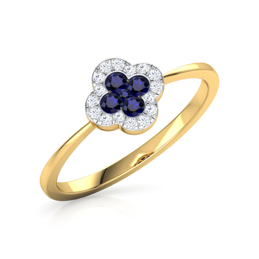 Sapphire Floret Ring
