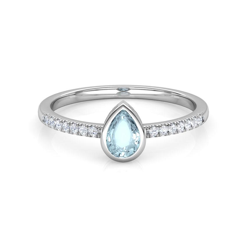 Topaz Drop Ring
