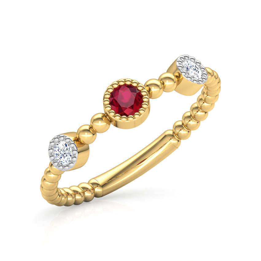 Bubbles Stackable Ring