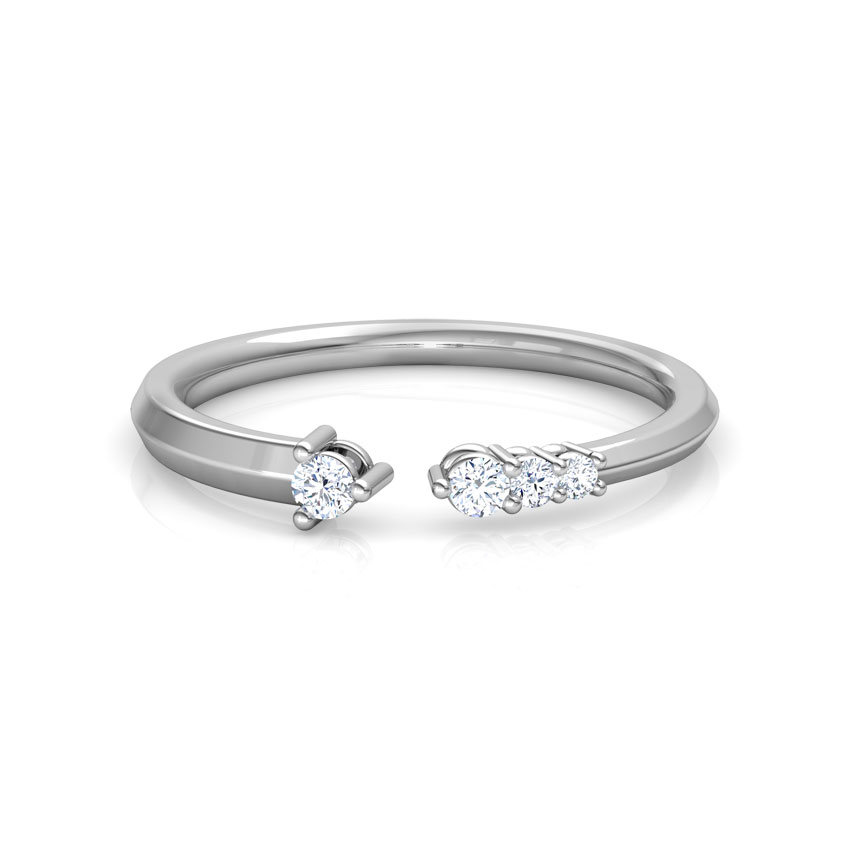 Linear Stackable Diamond Ring Linear Stackable Diamond Ring