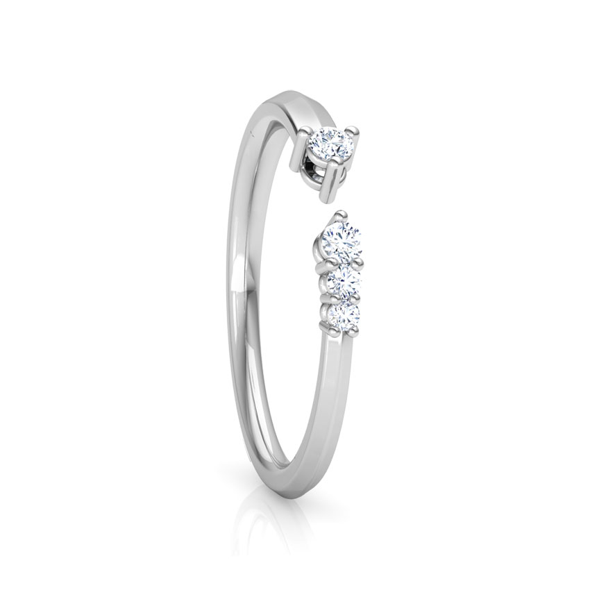 Linear Stackable Diamond Ring Linear Stackable Diamond Ring