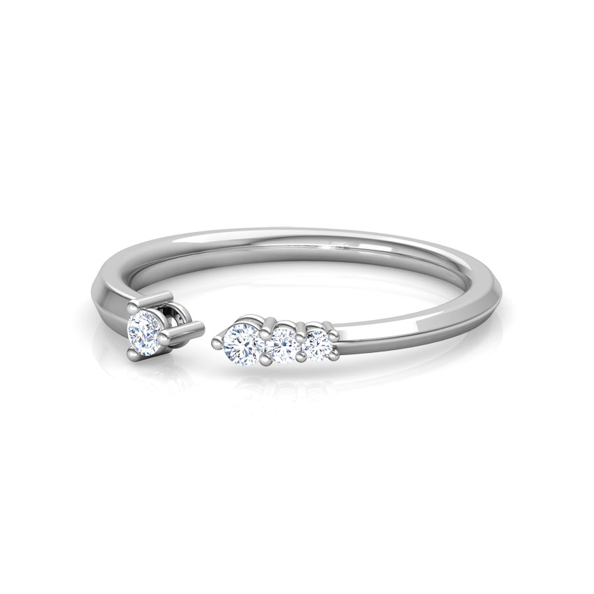 Linear Stackable Diamond Ring Linear Stackable Diamond Ring