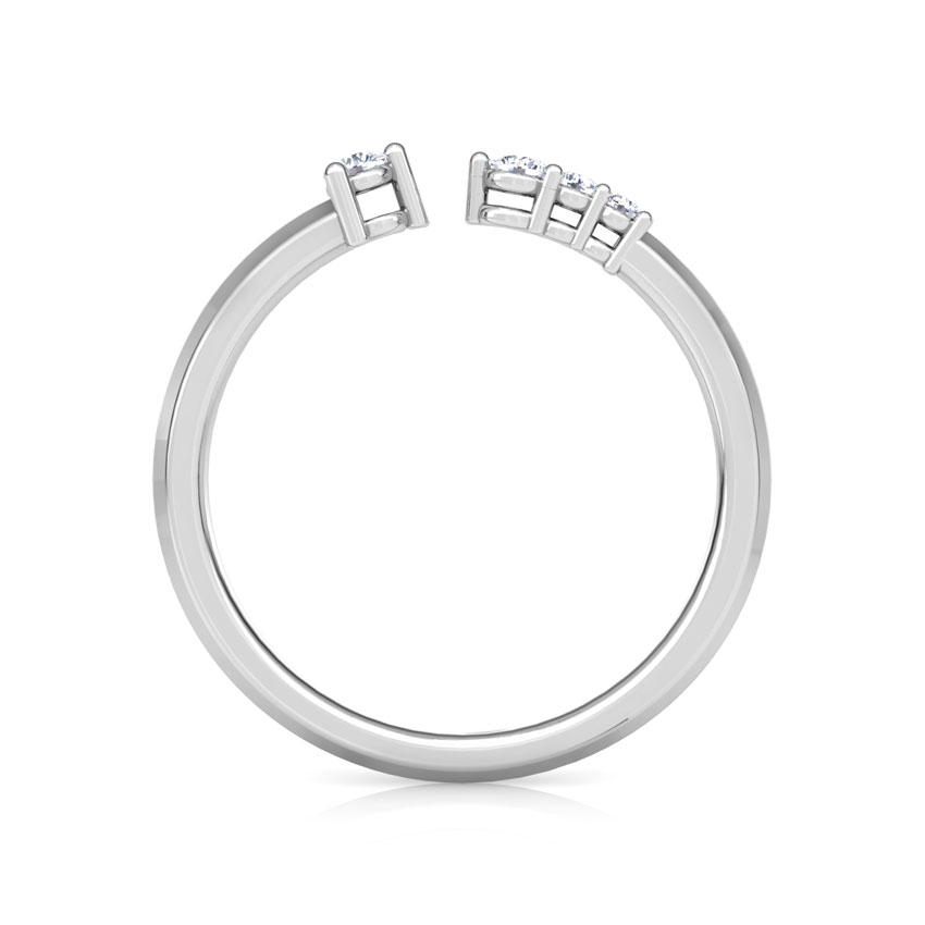 Linear Stackable Diamond Ring Linear Stackable Diamond Ring