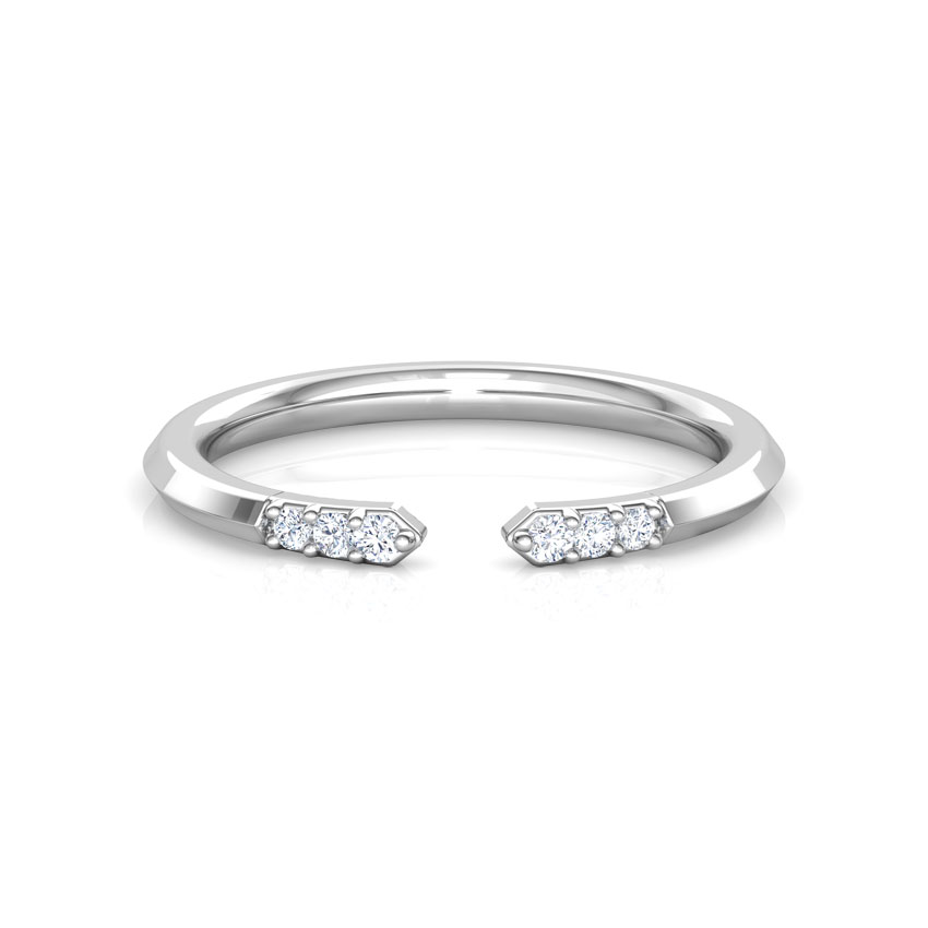 Edgy Stackable Diamond Ring Edgy Stackable Diamond Ring