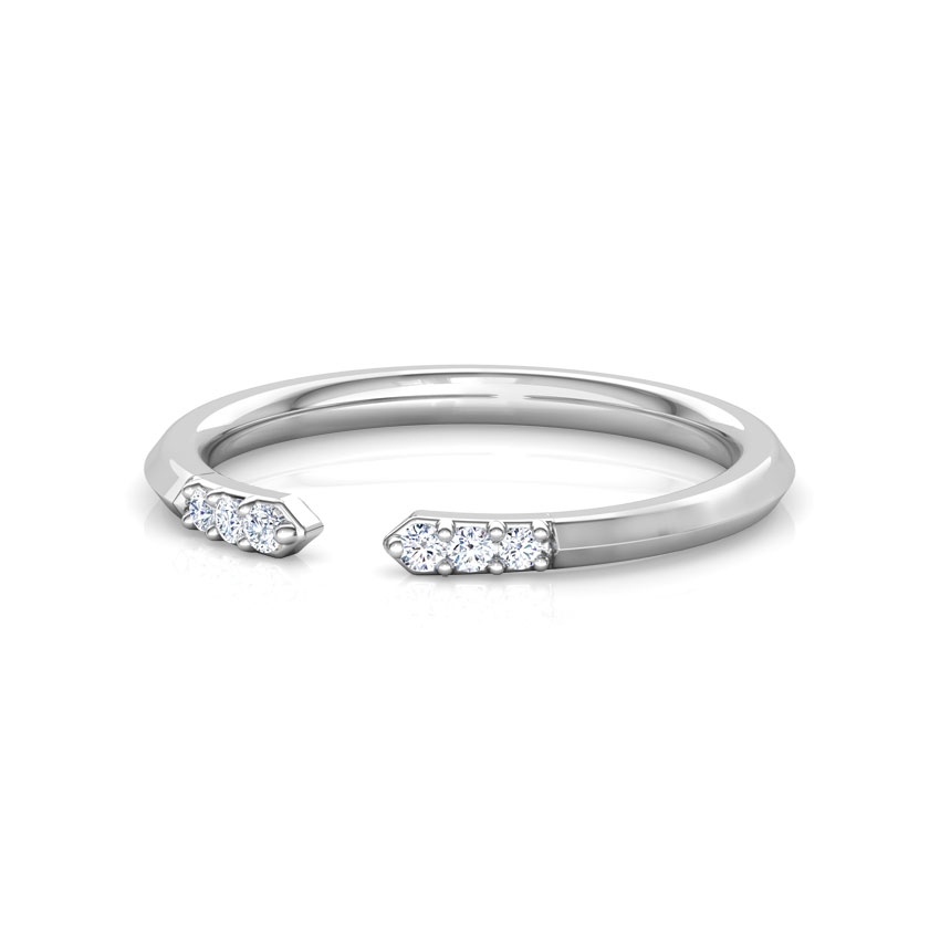 Edgy Stackable Diamond Ring Edgy Stackable Diamond Ring