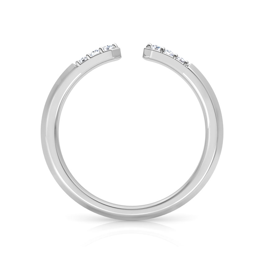 Edgy Stackable Diamond Ring Edgy Stackable Diamond Ring