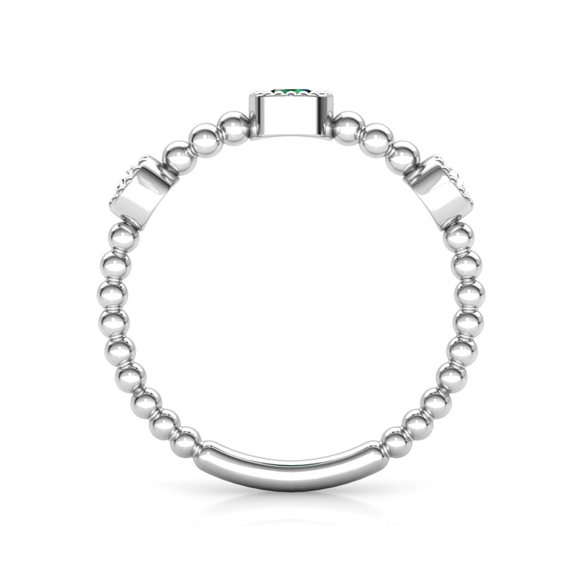 Droplets Stackable Diamond Ring