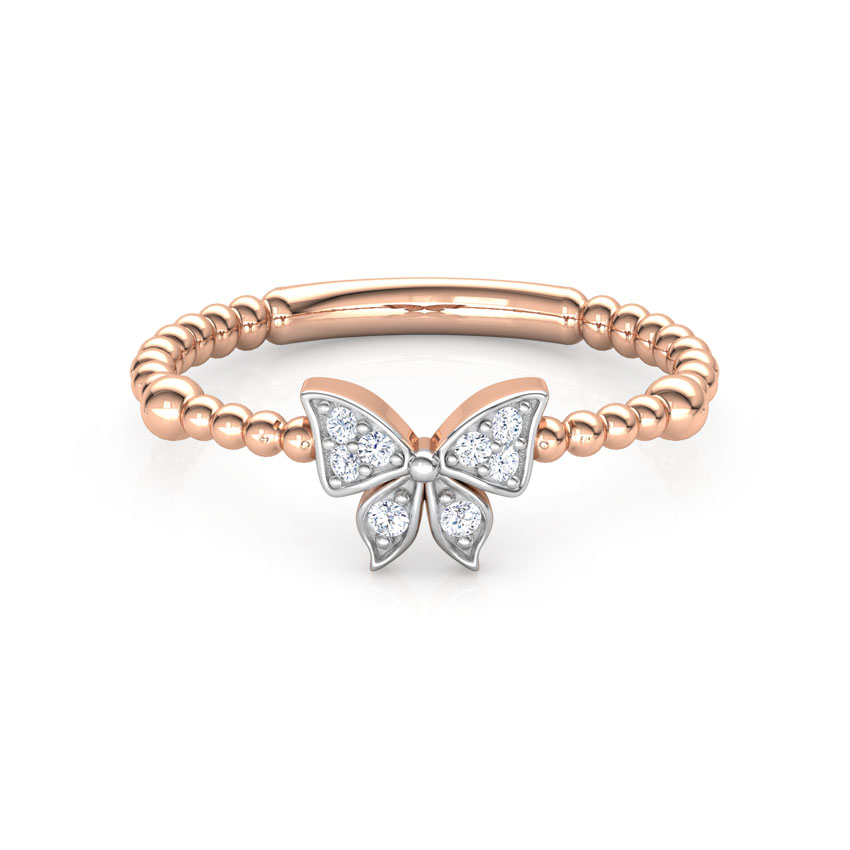Diamond Butterfly Ring Diamond Butterfly Ring
