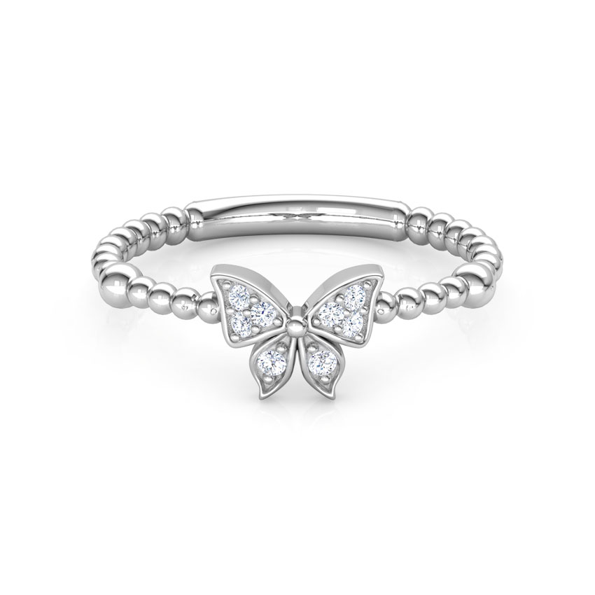 Buy Diamond Butterfly Ring Online CaratLane