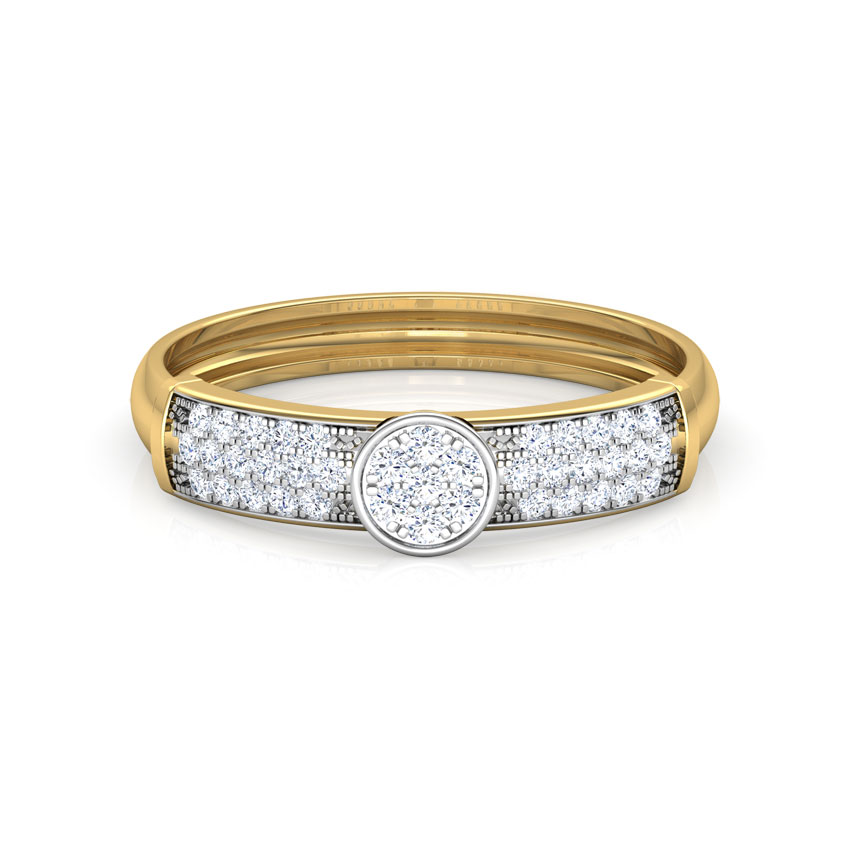 Classic Cluster Diamond Band