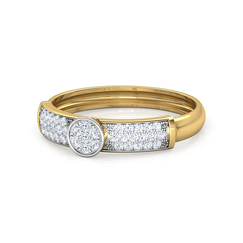 Classic Cluster Diamond Band