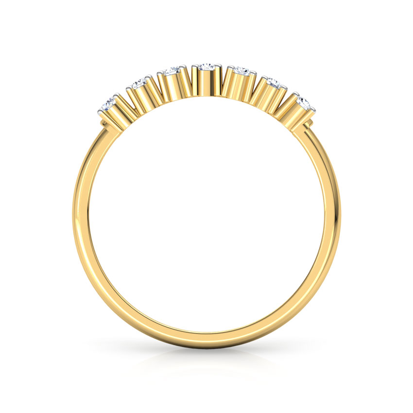 Dual Row Diamond Band