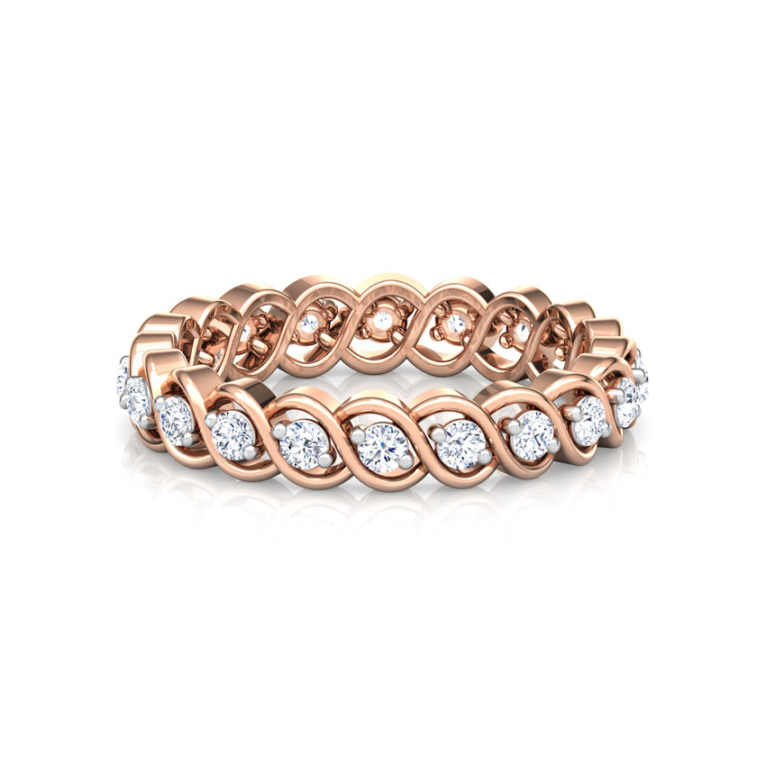 Wave Eternity Diamond Band Wave Eternity Diamond Band