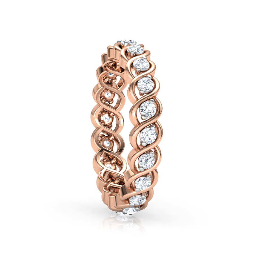 Wave Eternity Diamond Band Wave Eternity Diamond Band