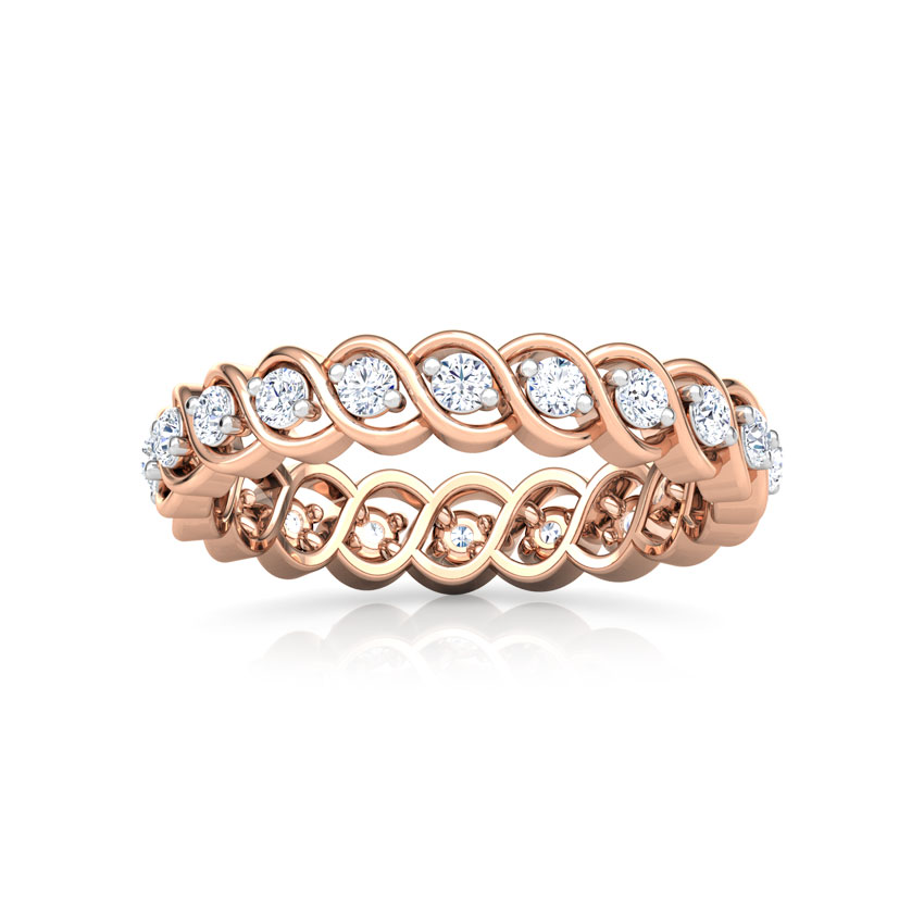 Wave Eternity Diamond Band Wave Eternity Diamond Band