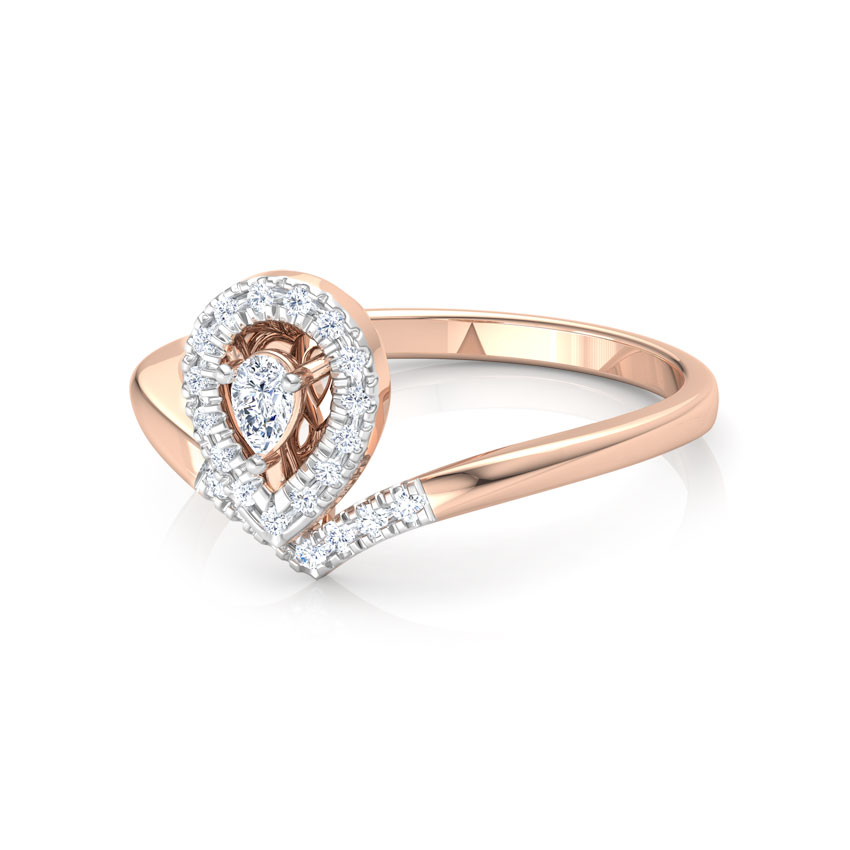 Glowing Drop Promise Diamond Ring Glowing Drop Promise Diamond Ring