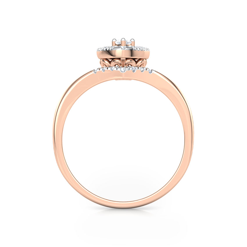 Glowing Drop Promise Diamond Ring Glowing Drop Promise Diamond Ring
