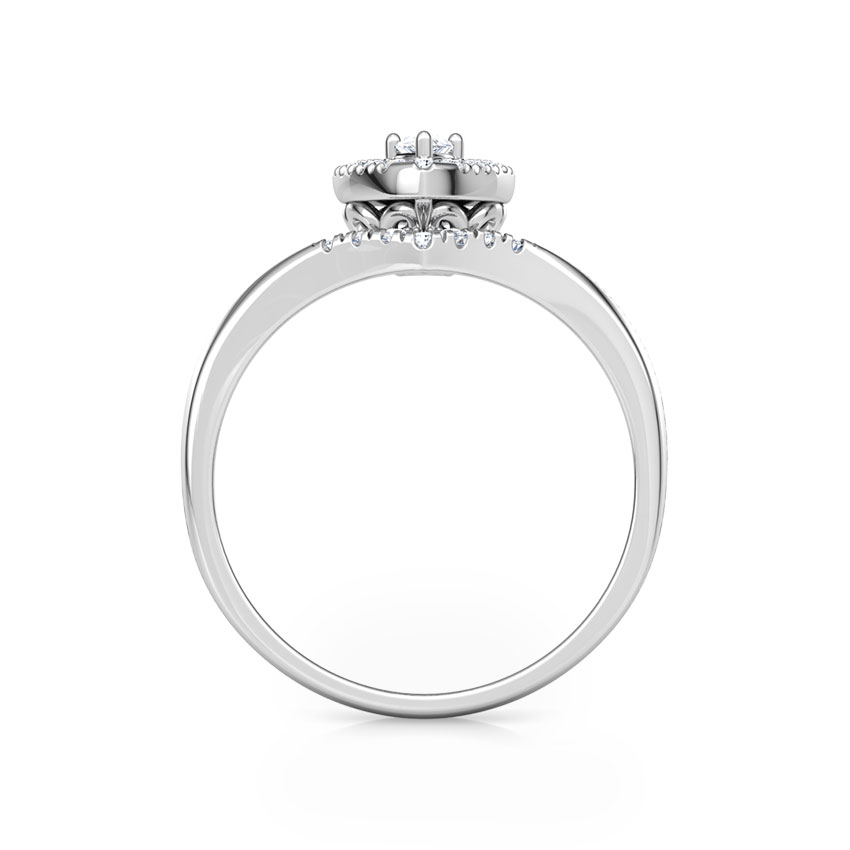 Glowing Drop Promise Diamond Ring Glowing Drop Promise Diamond Ring