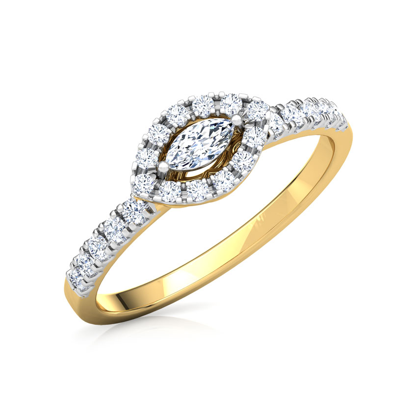 Radiant Marquise Promise Ring