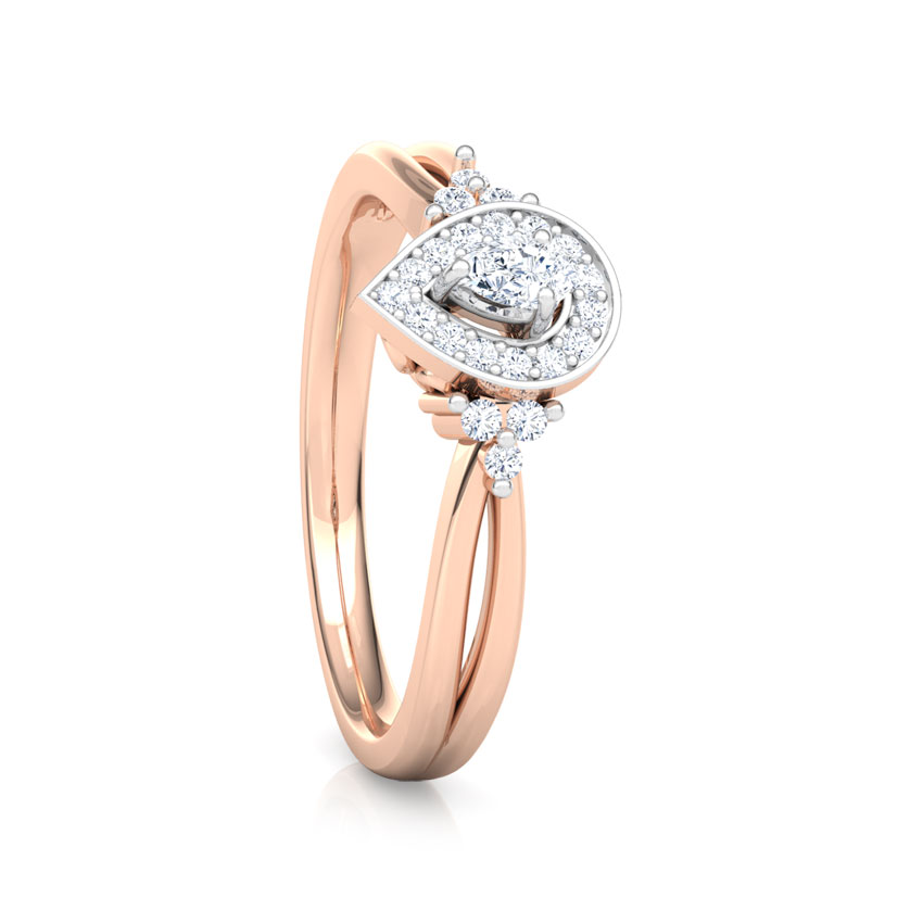 Dazzling Drop Promise Diamond Ring