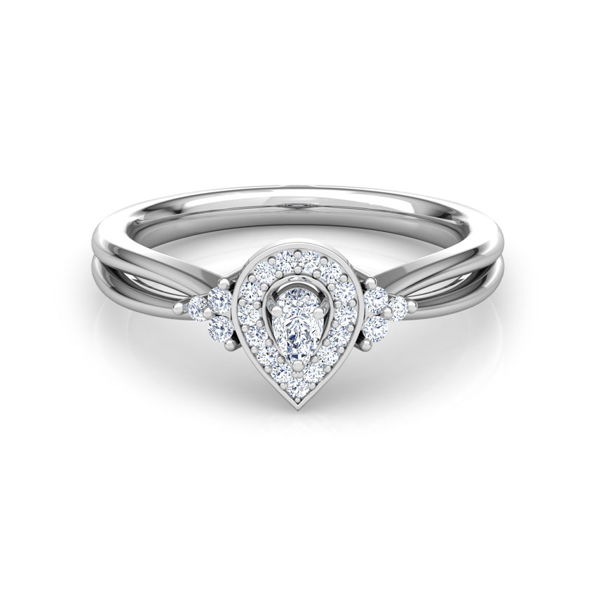 Dazzling Drop Promise Diamond Ring Dazzling Drop Promise Diamond Ring