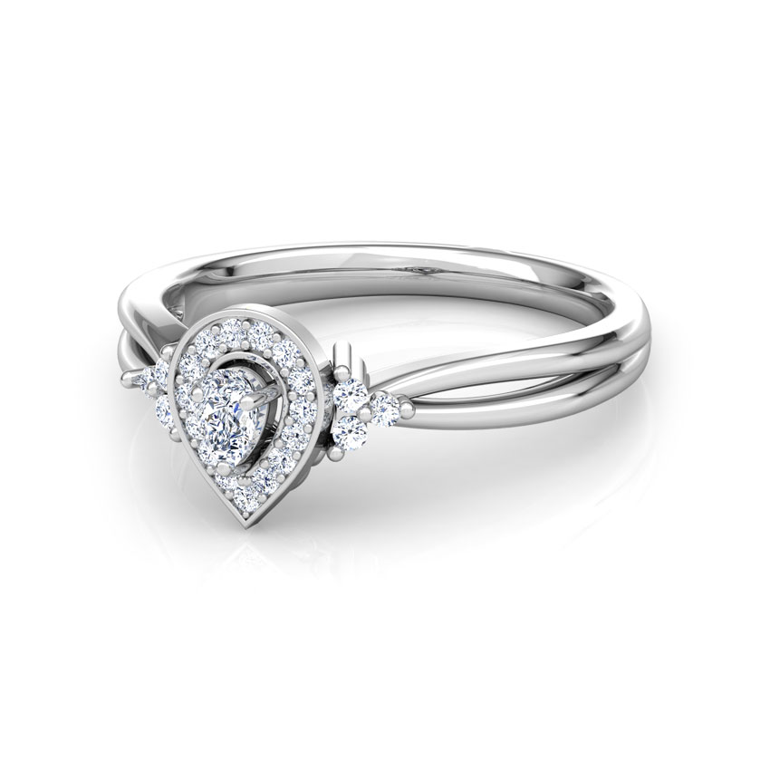 Dazzling Drop Promise Diamond Ring Dazzling Drop Promise Diamond Ring