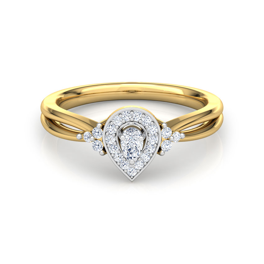 Dazzling Drop Promise Diamond Ring Dazzling Drop Promise Diamond Ring