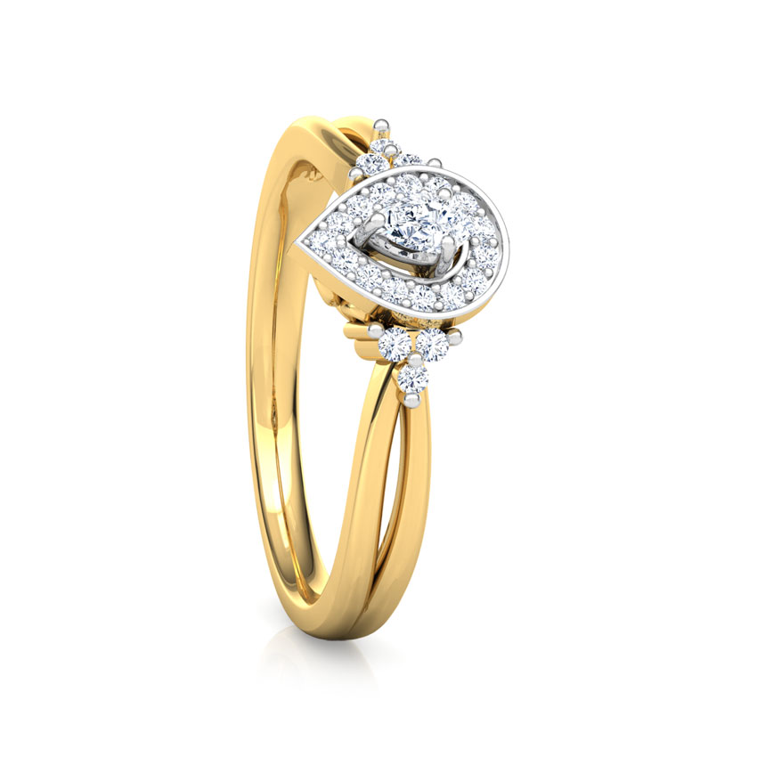 Dazzling Drop Promise Diamond Ring Dazzling Drop Promise Diamond Ring