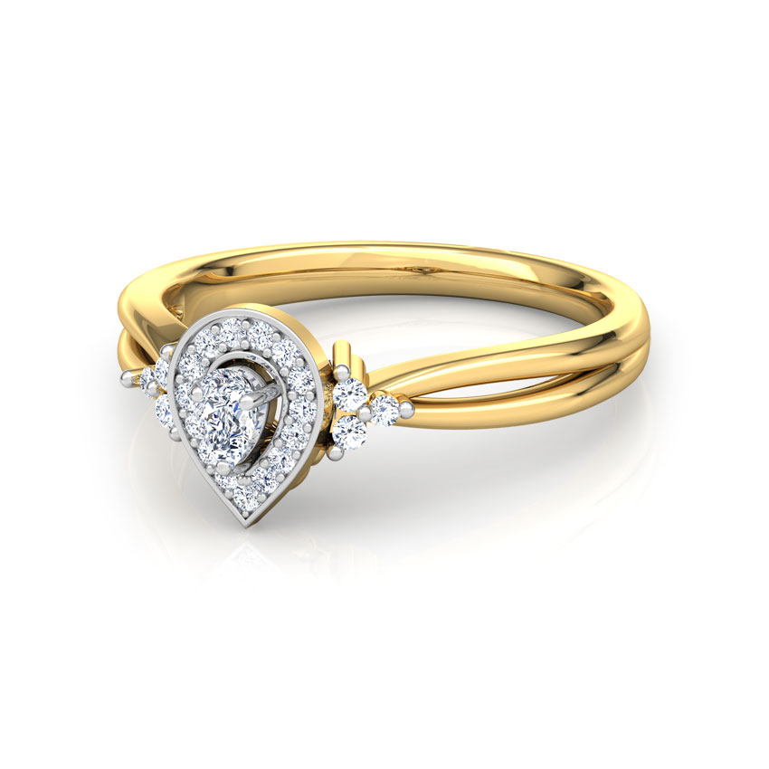 Dazzling Drop Promise Diamond Ring Dazzling Drop Promise Diamond Ring
