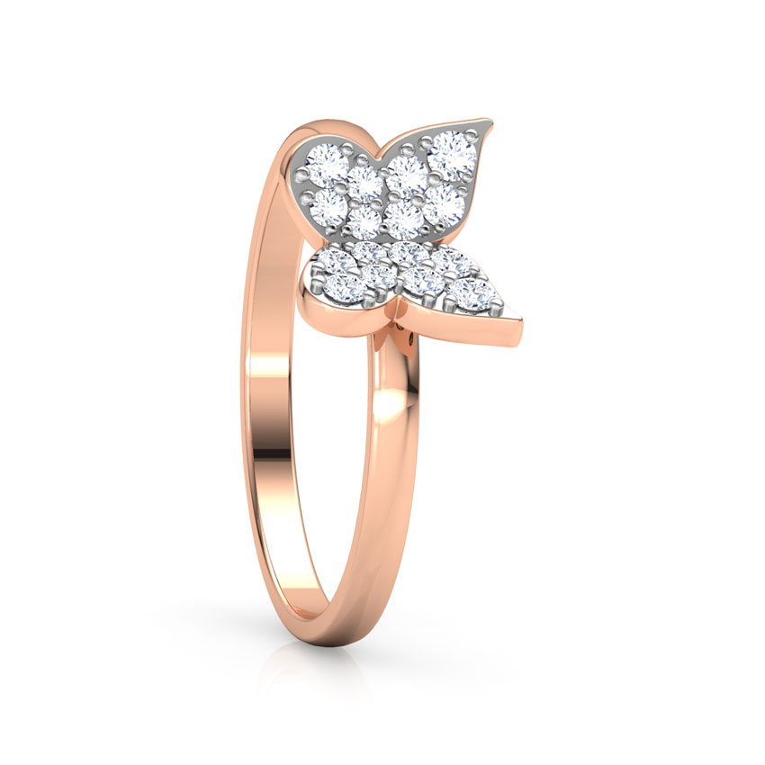 Minimalistic Butterfly Diamond Ring Minimalistic Butterfly Diamond Ring