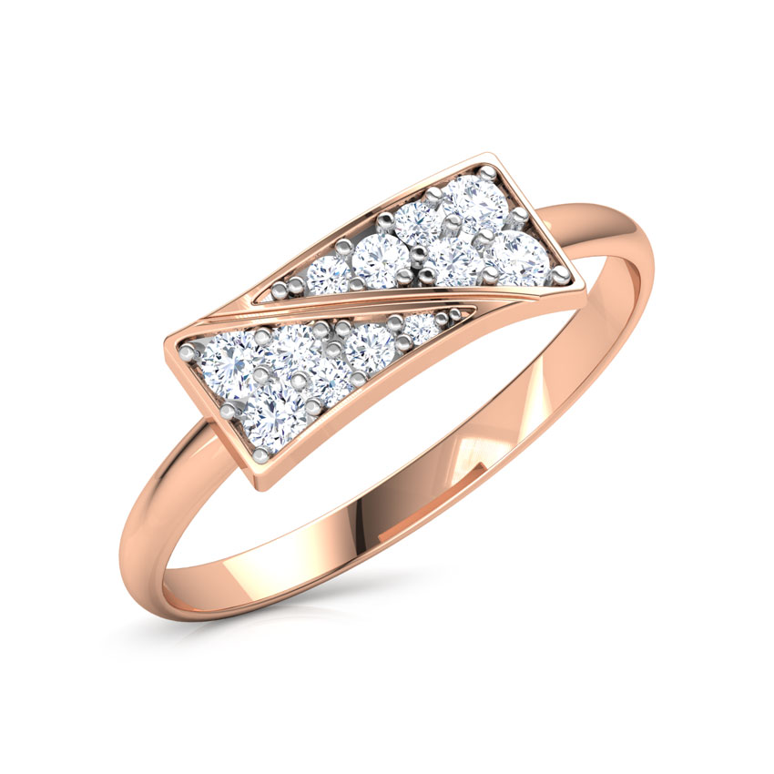 Modern Oblique Ring