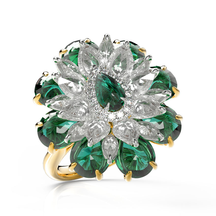 Alfiya Bloom Diamond Ring Alfiya Bloom Diamond Ring