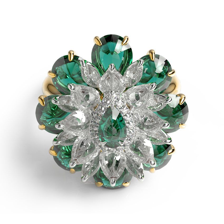 Alfiya Bloom Diamond Ring Alfiya Bloom Diamond Ring