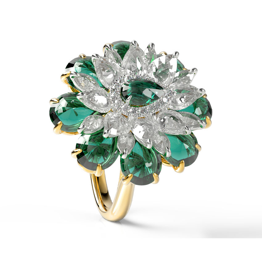 Alfiya Bloom Diamond Ring Alfiya Bloom Diamond Ring