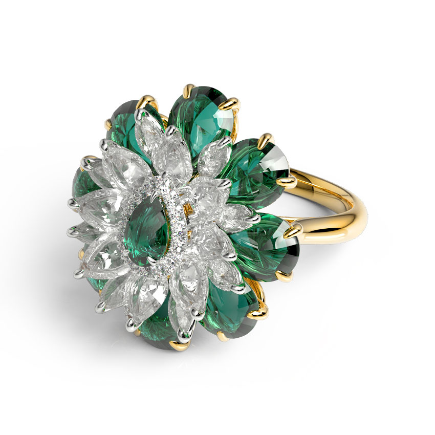 Alfiya Bloom Diamond Ring Alfiya Bloom Diamond Ring