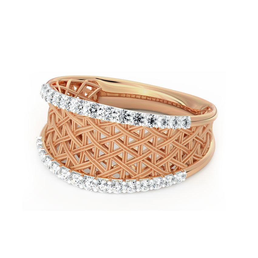 Suave Interlaced Diamond Ring Suave Interlaced Diamond Ring