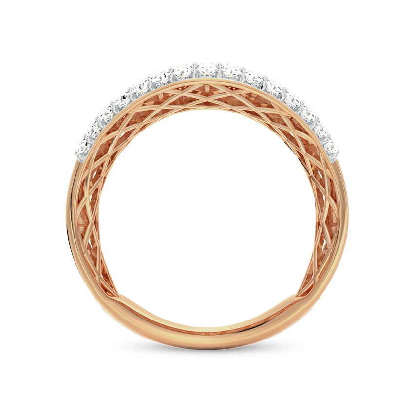 Suave Interlaced Diamond Ring Suave Interlaced Diamond Ring