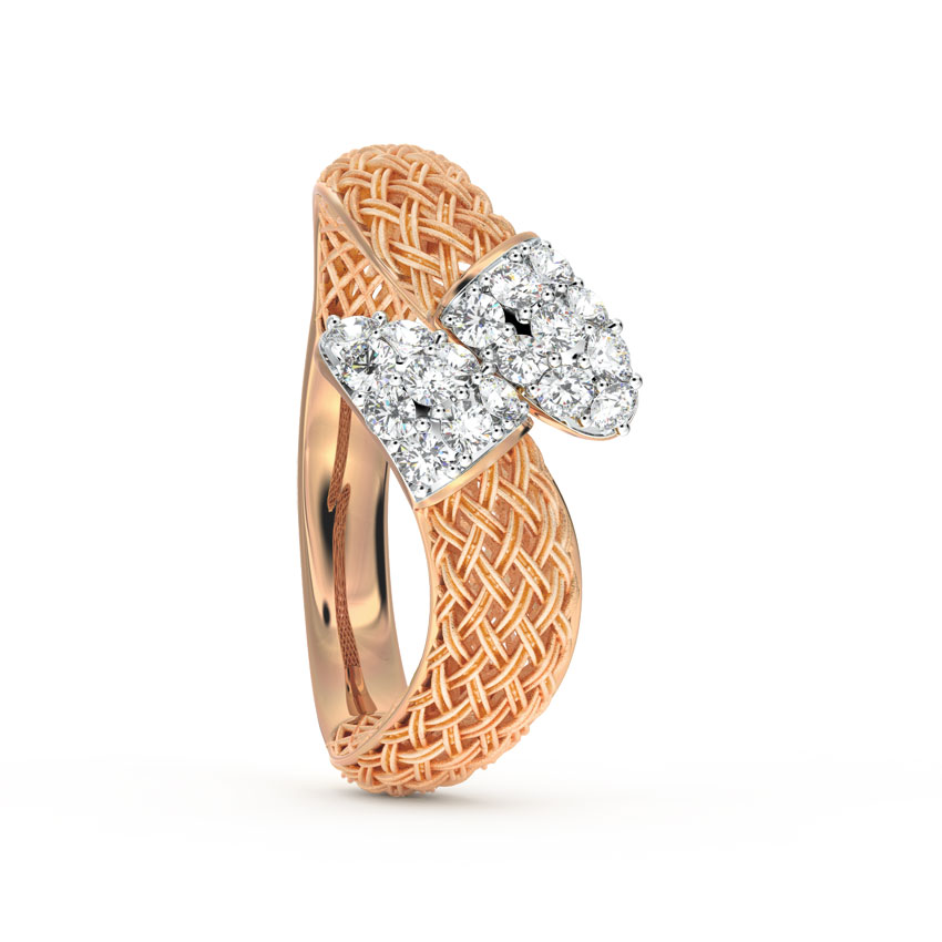 Skew Twill Diamond Ring Skew Twill Diamond Ring
