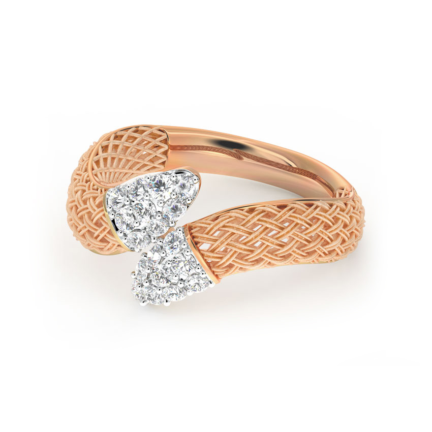 Skew Twill Diamond Ring Skew Twill Diamond Ring