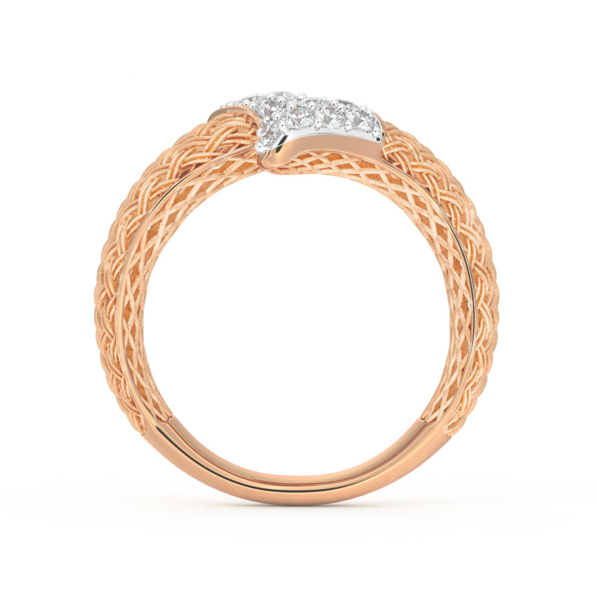 Skew Twill Diamond Ring Skew Twill Diamond Ring