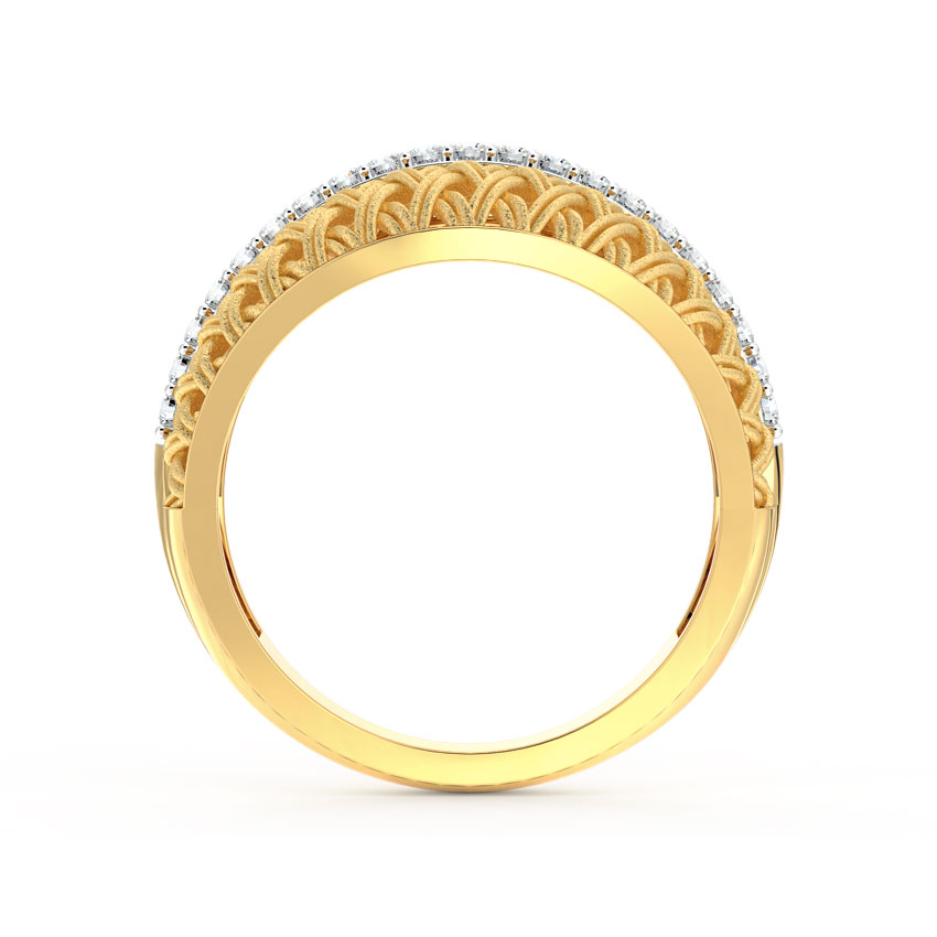 Sleek Twill Diamond Ring Sleek Twill Diamond Ring